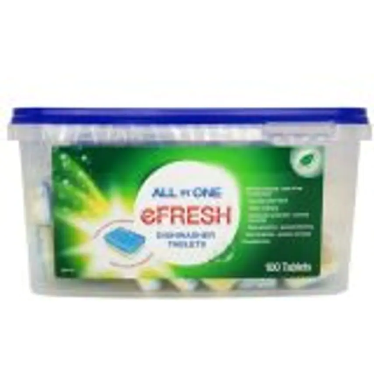 Enov Efresh Tabs K100 All In One Dishwasher Tablets 100 Tabs