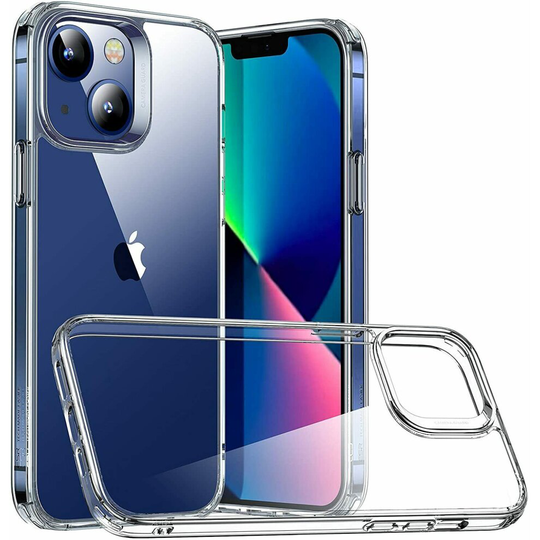 (For iPhone 14 Pro) Shockproof Clear Gel Case for iPhone 14/14+/14P/14PM