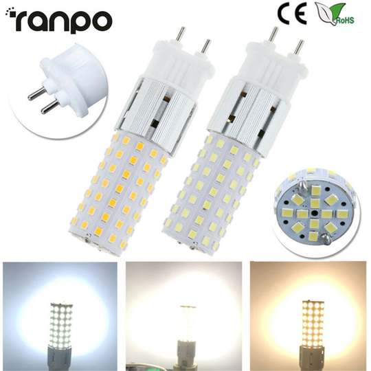 (Cool White) 15W G12 LED Corn Light Equival 150W Halogen Bright
