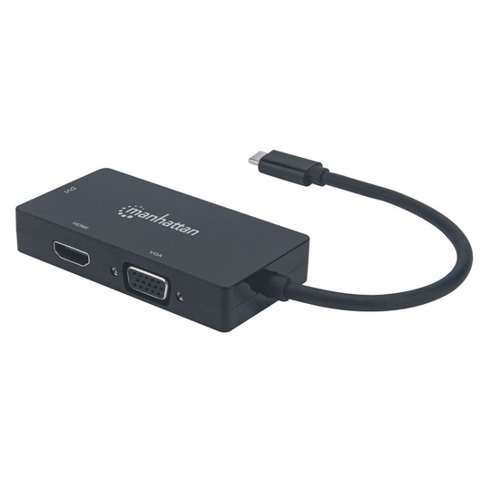 Manhattan Usb-C Dock/Hub 3-Port-- you get 4