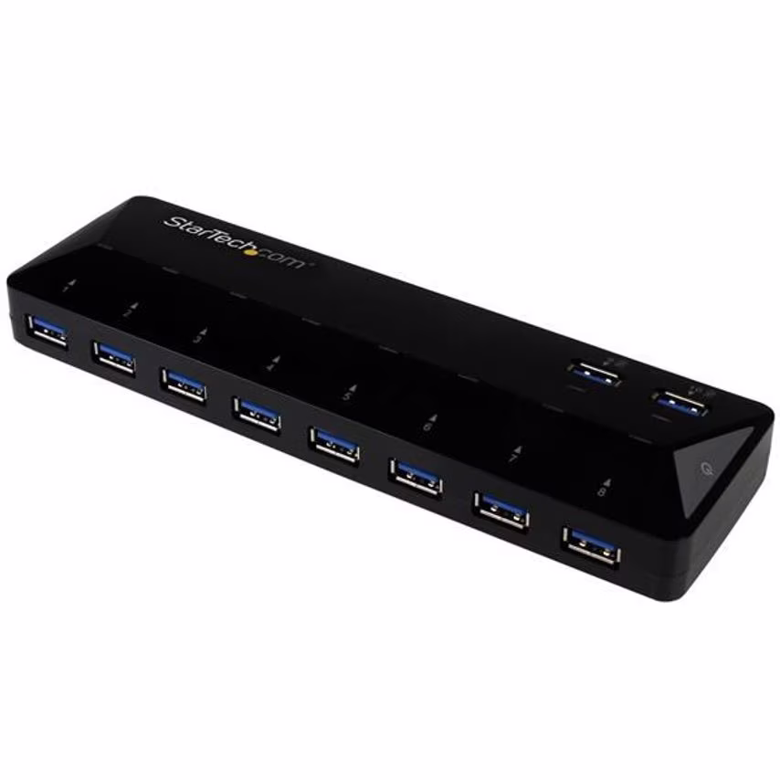 Startech Startech 10 Port USB 3.0 Hub with 2 x 1.5A Ports