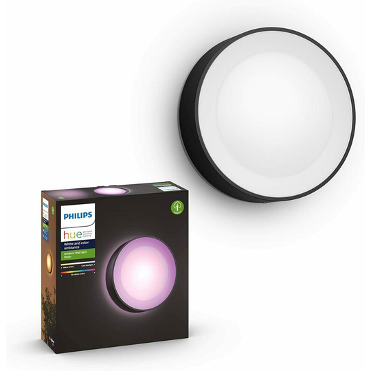 Philips Hue Daylo White & Colour Ambiance Smart LED Outdoor Wall Lighting, for Home Garden, Patio