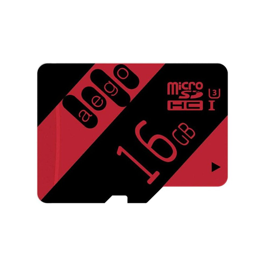 AEGO 16GB Micro SD Card Class 10 Memory Card with Adapter for Dash Cam/Nintendo/Drone (U3 16GB)