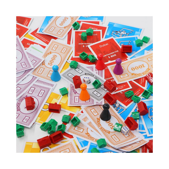 Monopoly Pokemon English Version Monopoly PokéMon Elf Board Game Solitaire
