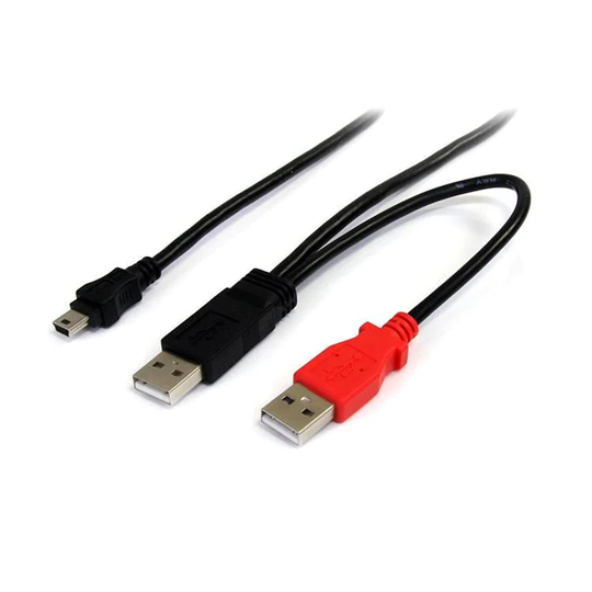 Startech Startech 6ft USB Y Cable for External Hard Drive- you get 43