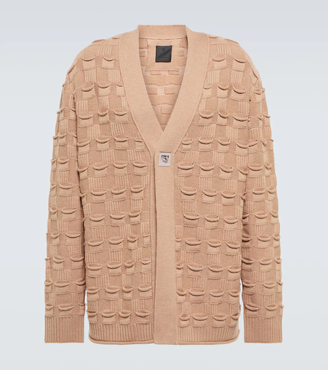 Virgin wool cardigan