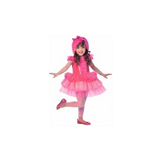 costume flamingo girls pink mt. 98/104