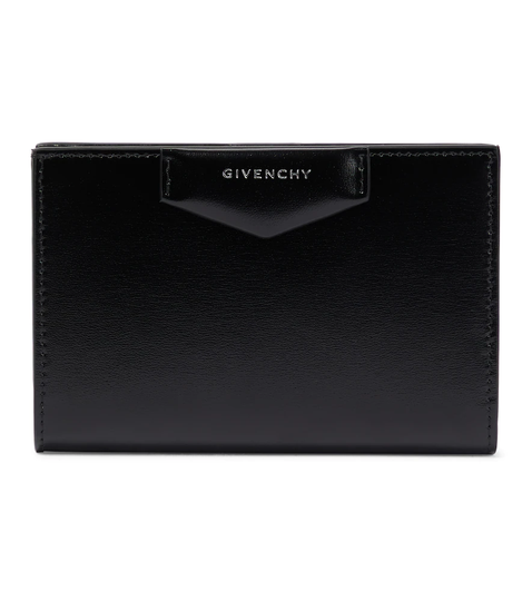 Antigona leather bifold wallet