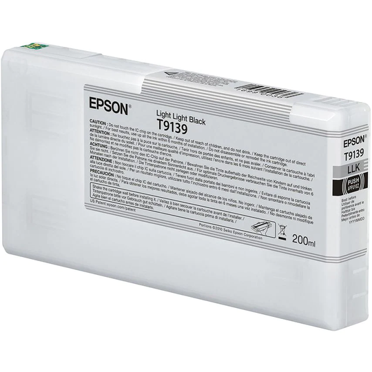 Epson Epson T9139 Light Black Ink Cartridge 200ml - C13T913900