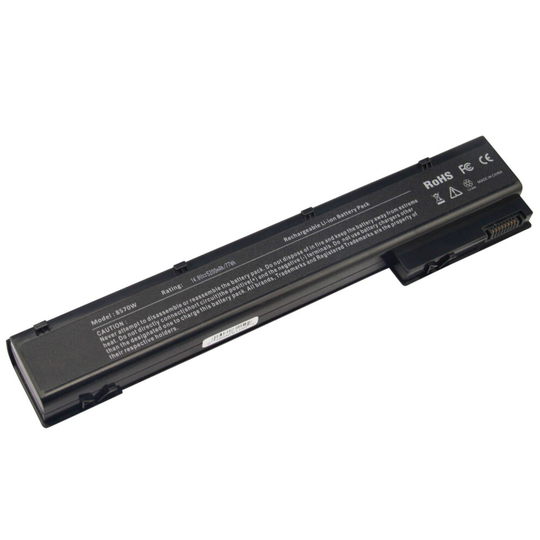 FUTUREBATT Laptop Battery for HP EliteBook 8760W 8770W 8570w 8560W Mobile Workstation VH08 77Wh 8 Cells