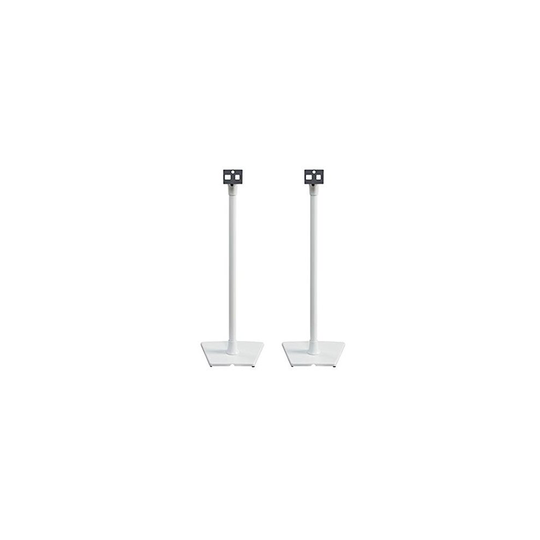 Sanus WSS22-W2 Wireless Speaker Stands designed for SONOS ONE, PLAY:1 and PLAY:3 - Pair (White)