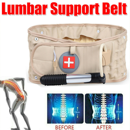 Decompression Belt Back Brace Lumbar Support Spinal Traction Extender