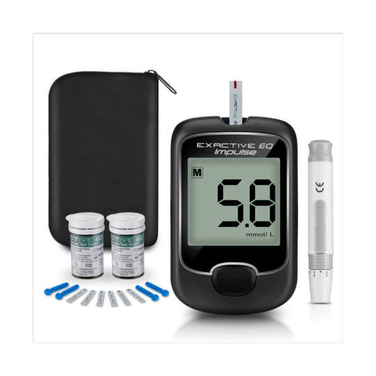 (Only 50X test paper+50X needles) Blood Glucose Monitor Kit + Test Strips + Lancets
