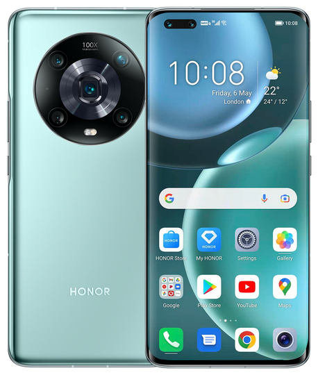SIM Free HONOR Magic4 Pro 5G 256GB Mobile Phone - Cyan