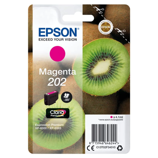 Epson Ink Low Volume Magenta 202 Claria Premium Ink