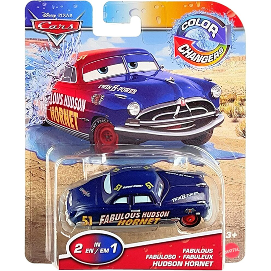Disney Cars Colour Change Fabulous Hudson Hornet