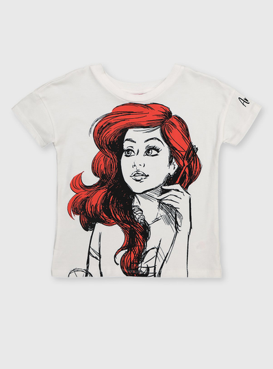 Disney Princess Ariel White T-Shirt - 9 years