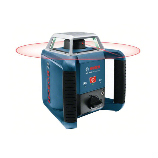 Bosch GRL 400 H Rotation Laser Including LR1 Receiver, BT 170 HD Tripod & GR 240