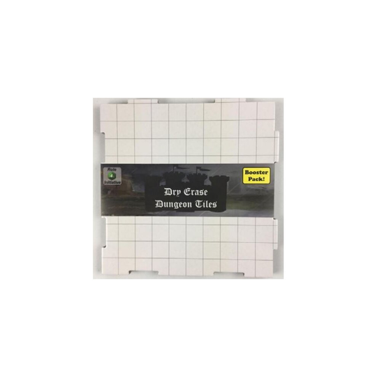 Dry Erase Dungeon Tiles White Square Booster Pack