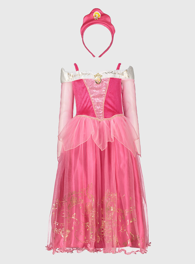 Disney Princess Aurora Costume - 5-6 years