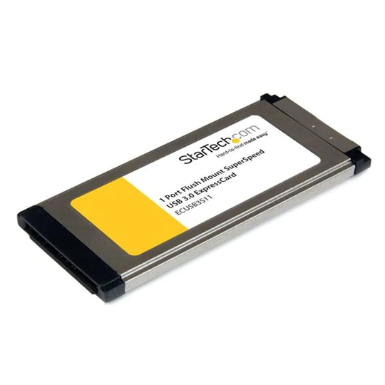 Startech 1 Port Flush Mount Express Card- you get 6