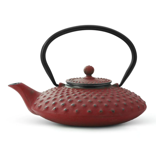 Bredemeijer Teapot Xilin Design Cast Iron 1.25L in Red