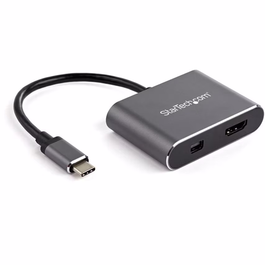 Startech USB C Multiport Video Adapter HDMI MDP
