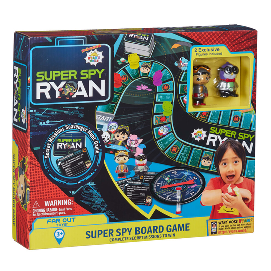 Ryan's World Super Spy Board Game