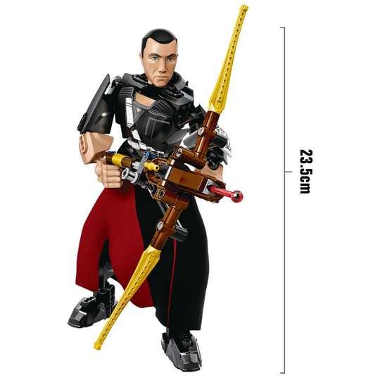 (Chirrut Îmwe) Star Wars Darth Vader Stormtrooper Sergeant Model block toys Compatible with Lego