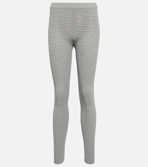 4G monogram jacquard leggings