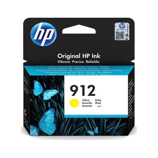 HP HP 912 Yellow Standard Capacity Ink Cartridge 3ml for HP OfficeJet Pro 8010/8