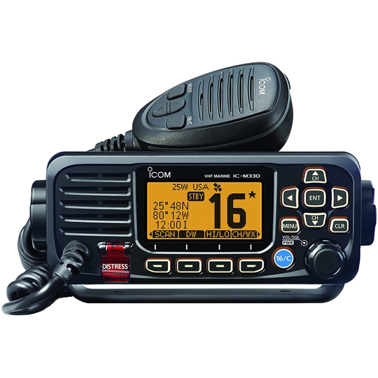 ICOM VHF, Basic, Compact, Black, Standard, M330