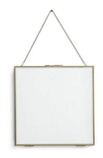 Habitat Metal Hanging Picture Frame - Gold - 26x26cm