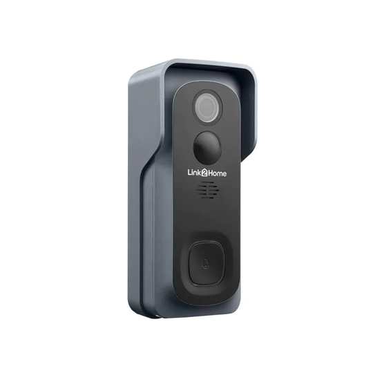 Link2Home Weatherproof (IP54) Smart Battery Doorbell LTHBELLB