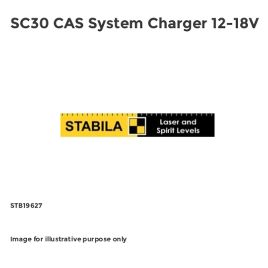Stabila SC30 CAS System Charger 12-18V