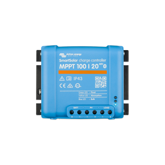 Victron Solar Charger SmartSolar MPPT 100/20 48V-20A Bluetooth Inside