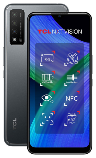 SIM Free TCL 20 R 5G 64GB Mobile Phone - Granite Grey