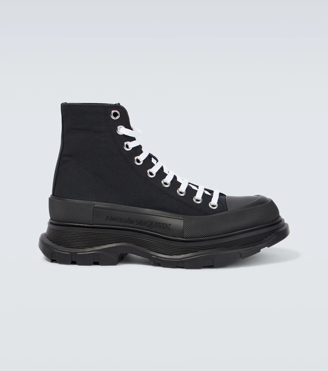 Thread Slick canvas high-top sneakers