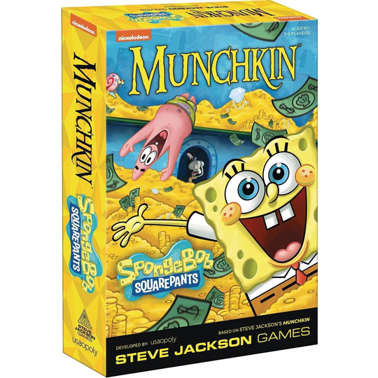 Munchkin SpongeBob SquarePants Card Game