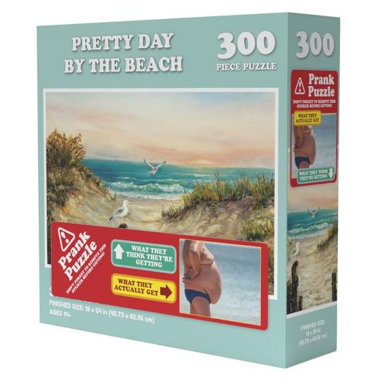 Doing Things Beach Prank 300 Piece Jigaw Puzzle
