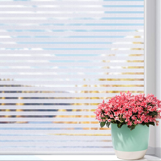 Frosted Glass Privacy Window Film 45cm x 200cm | Self-adhesive PVC