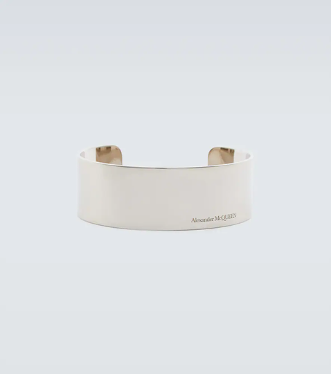 Logo bracelet cuff