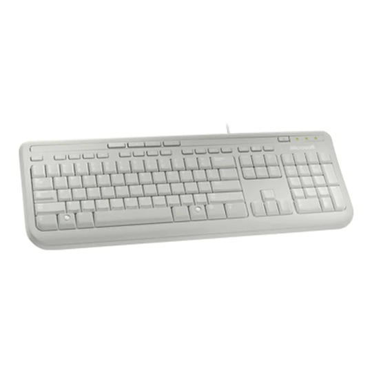 Microsoft Keyboards Wired Keyboard 600 USB Port Engbrit HDWR