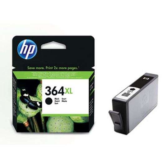 HP Ink Cartridge No 364 Xl Black 9433CSV- you get 6