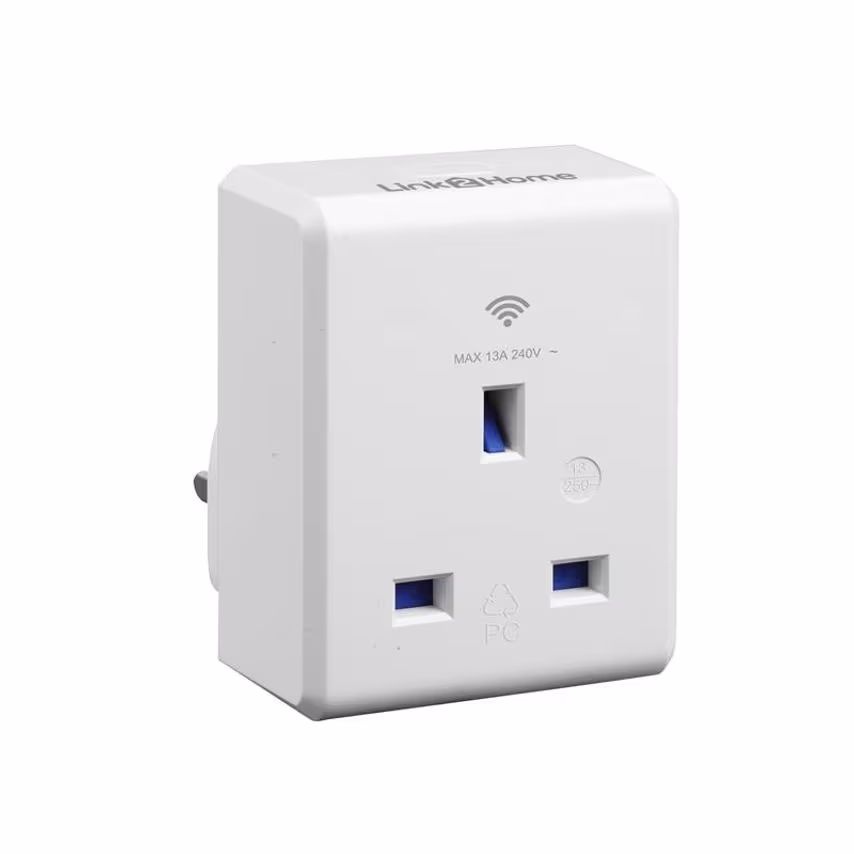 Link2Home Wi-Fi Plug-in Socket 13 amp LTHSMARTPLUG
