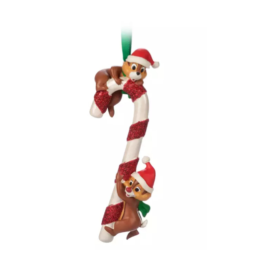 Brand New Disney Chip'n Dale Christmas Hanging Decoration Ornament