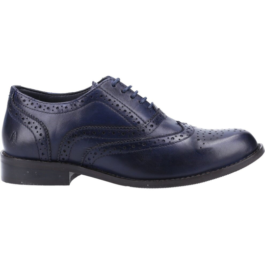 (Navy, 5) Hush Puppies Women's Natalie Lace Shoe Various Colours 30241