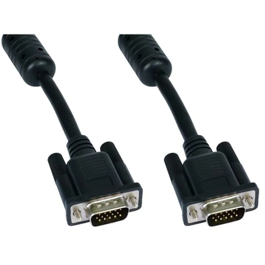 Cables Direct Cables 2M SVGA M-M All 15 Lines Black