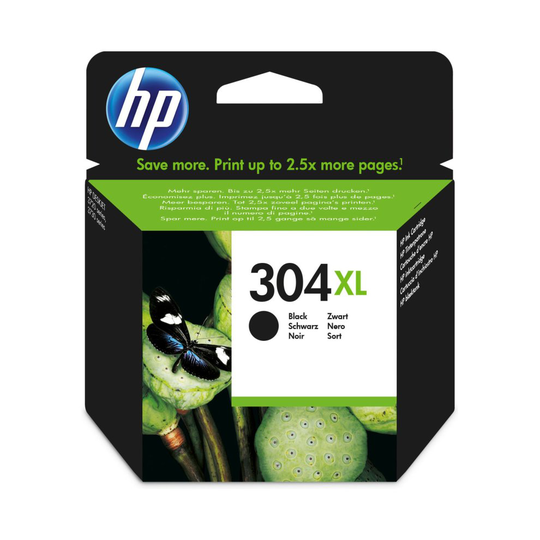 HP 304 Black Original Printer Ink Cartridge for HP Deskjet XL black