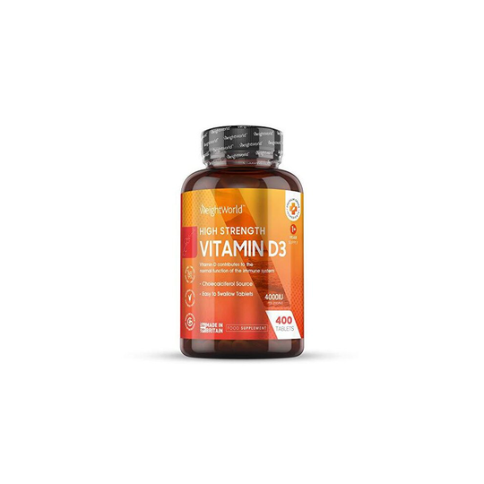 WeightWorld High Strength Vitamin D3 4000IU - 400 Tablets
